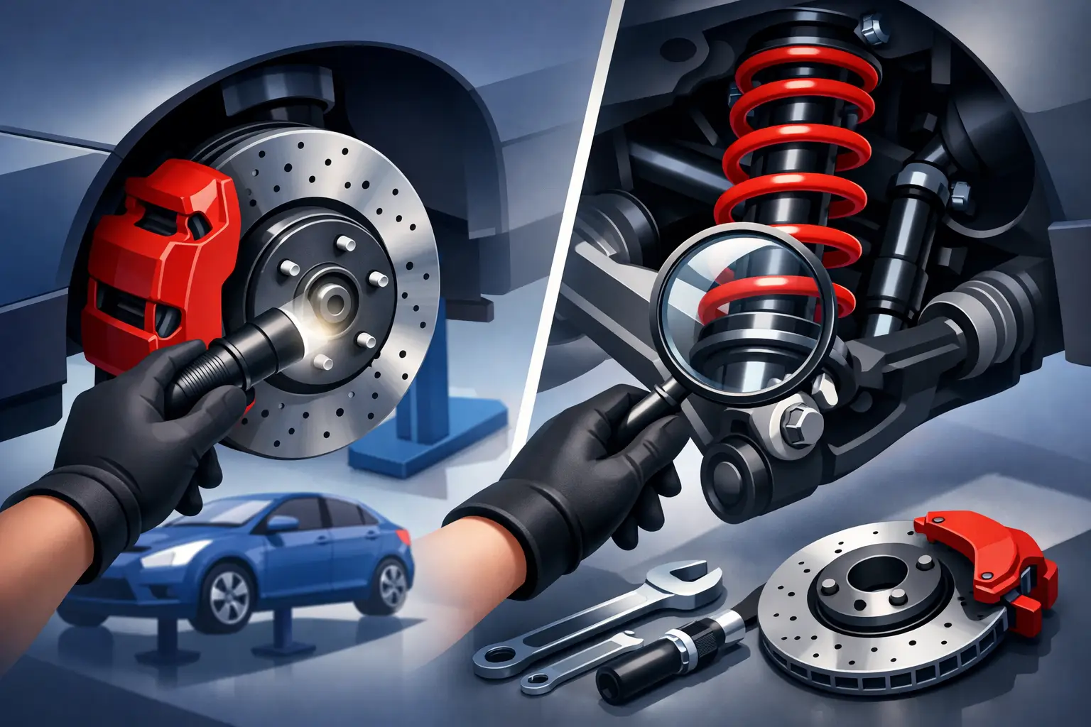 Brake and Suspension Checks Glasgow Drivers Need