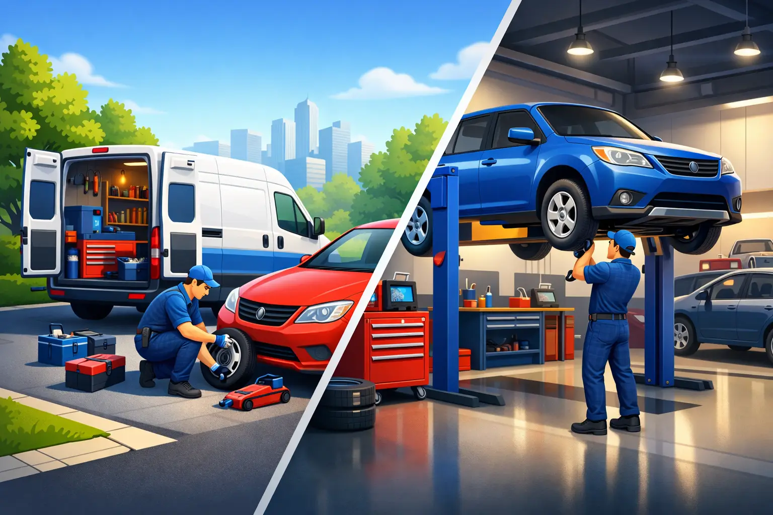 Mobile Mechanics vs Traditional Garages: Which Is Better?