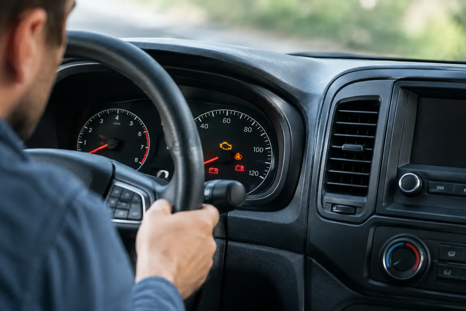 What Causes Engine Warning Lights in Your Van?